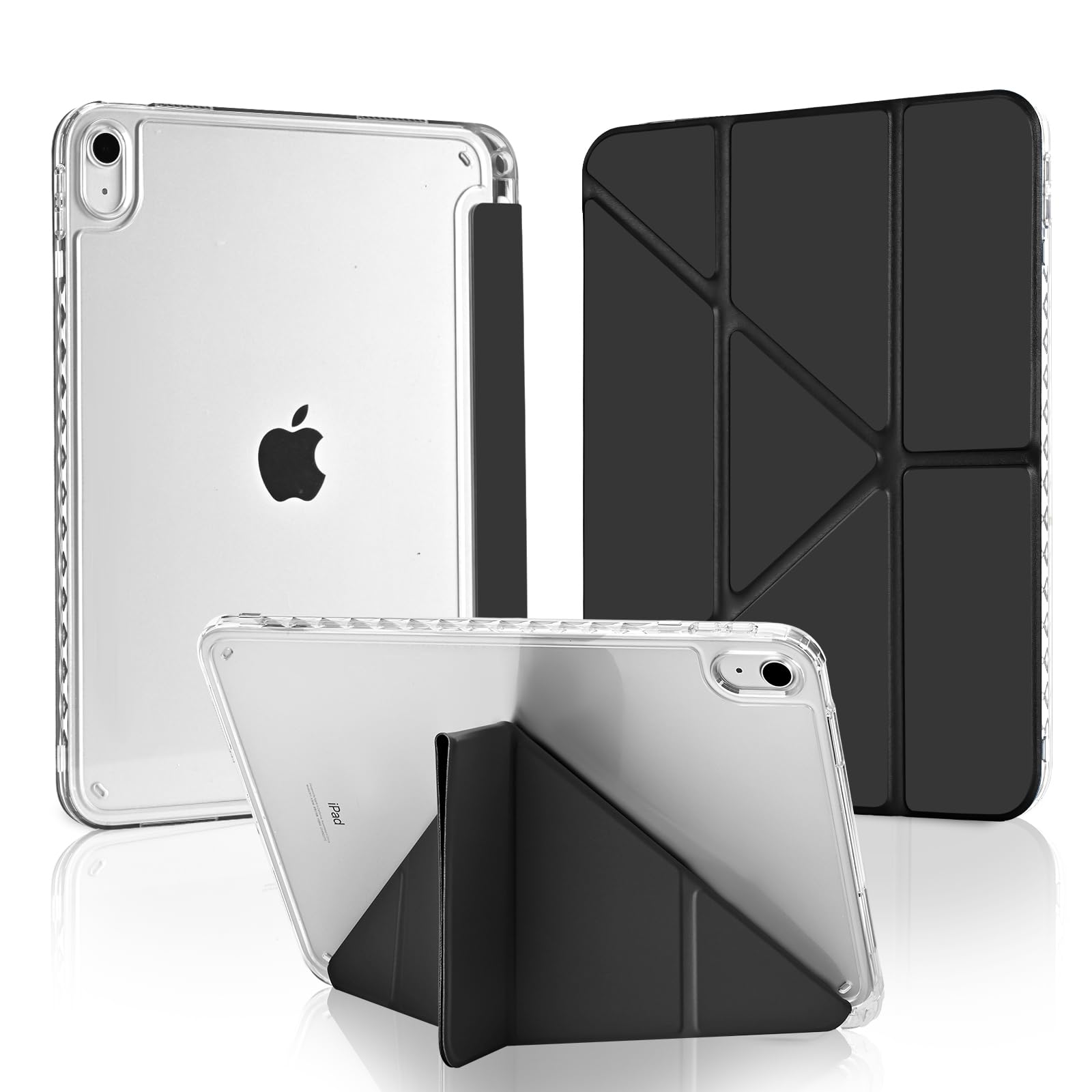 Custodia TiMOVO Per IPad 11a Generazione 2025 (A16) &ndash; Grigio/blu &ndash; Con Supporto E Autosleep